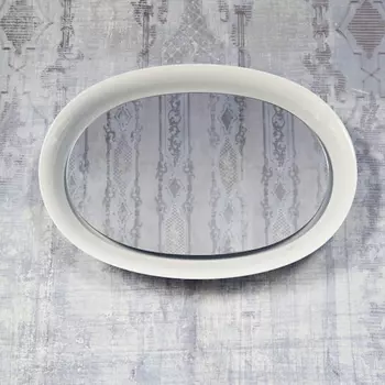 Зеркало Laufen The New Classic 50 белое, с подсветкой