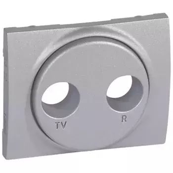 Лицевая панель Legrand Galea Life розетки TV-RD алюминий 771372