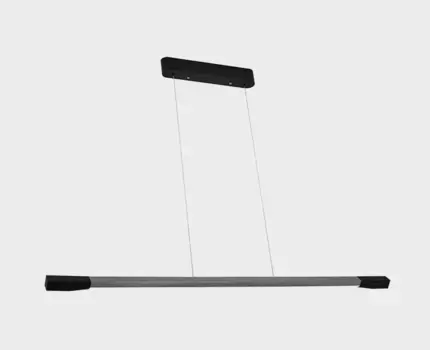 Линейный подвесной светильник Italline IT013-6020 black/silver 3000K