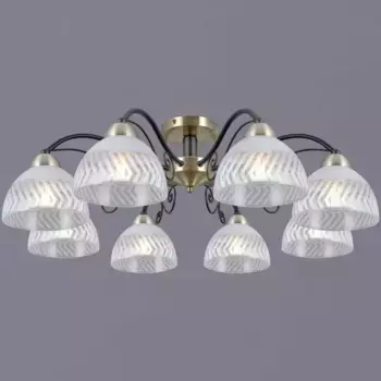 Люстра Illumico IL0435-8CSQ-24 BK AB SPICA