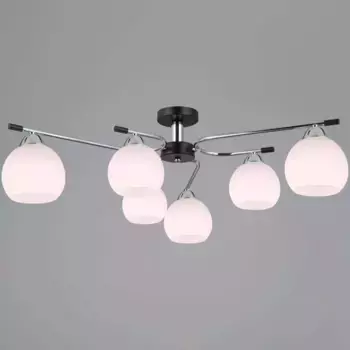 Люстра Illumico IL0638-6CSQ-24 CR BK LIBRA