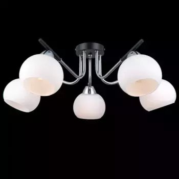 Люстра Illumico IL0713-5CSQ-24 BK CR LIBRA