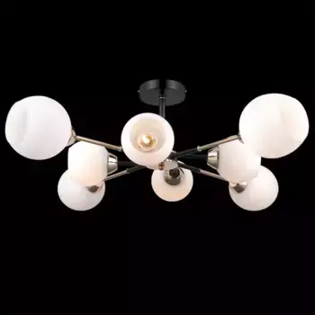 Люстра Illumico IL0715-8CSQ-24 BK GD LIBRA