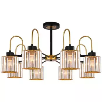 Люстра Illumico IL1305-8CPA-29 BK GD