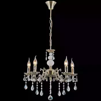 Люстра Illumico IL9927-5PSQ-24 AB CASTOR