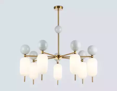 Люстра на штанге Ambrella Light High Light Ceramo Modern LH53106