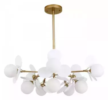 Люстра на штанге Arte Lamp Peacock A1369SP-10SG