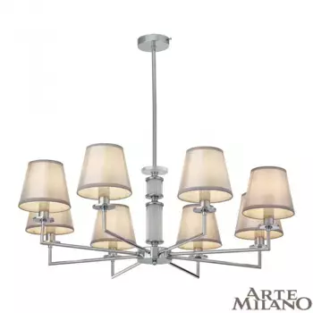 Люстра на штанге Arte Milano 344401/8 CR