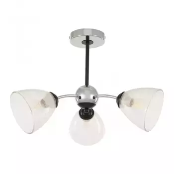 Люстра на штанге Arte Milano Napoli 329007/3 CR.BK