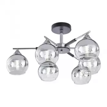 Люстра на штанге Arte Milano Napoli 339354/6 CR+BK