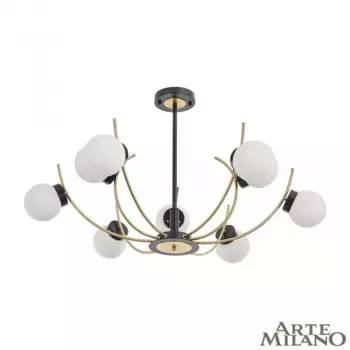 Люстра на штанге Arte Milano Neapolis 276169/9 BK/GD