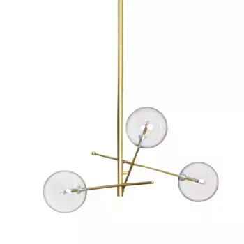 Люстра на штанге Delight Collection Globe Mobile 9307P-3A gold