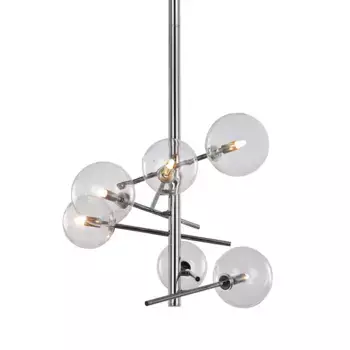 Люстра на штанге Delight Collection Globe Mobile MX19009070-6A chrome