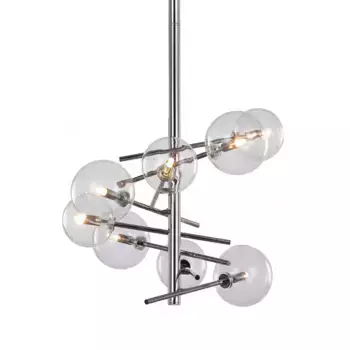Люстра на штанге Delight Collection Globe Mobile MX19009070-8A chrome