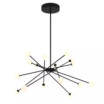 Люстра на штанге DeLight Collection MD19001025-16A black