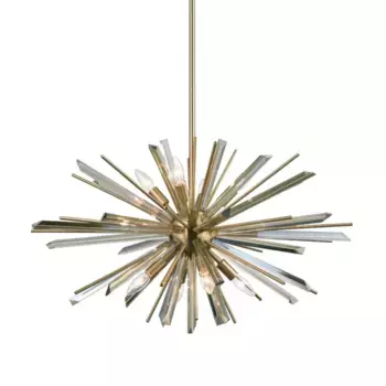 Люстра на штанге Delight Collection P68112-8AB antique brass