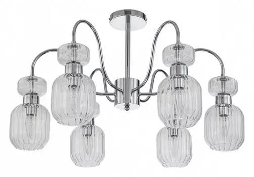 Люстра на штанге Escada Gloss 1141/6PL Chrome/Clear