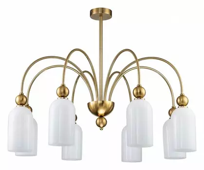 Люстра на штанге Escada Ode 686/8PL Copper