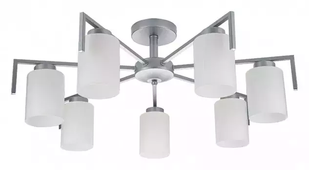 Люстра на штанге Escada Style 1142/7P Silver