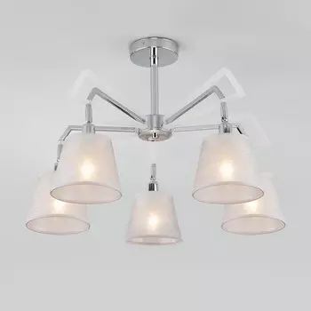 Люстра на штанге Eurosvet Alicante 60082/5 хром