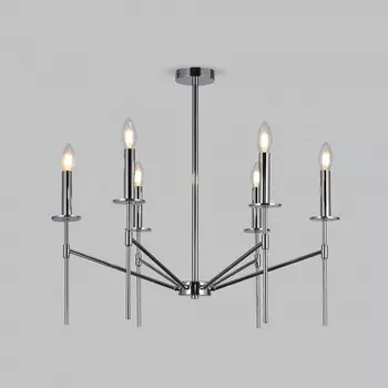 Люстра на штанге Eurosvet Anders 60142/6 хром
