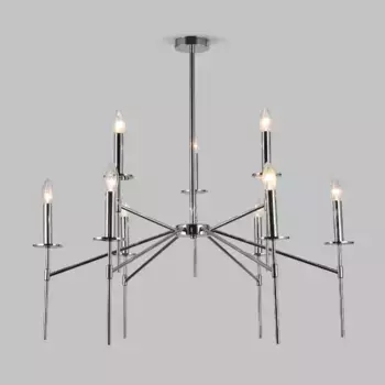 Люстра на штанге Eurosvet Anders 60142/9 хром Smart a061934