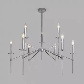 Люстра на штанге Eurosvet Anders 60142/9 хром