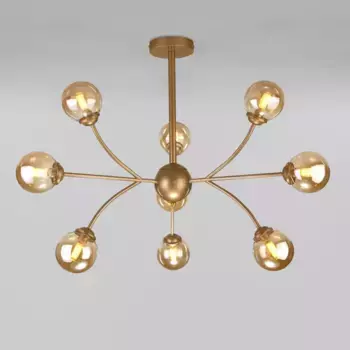 Люстра на штанге Eurosvet Astro 30179 матовое золото