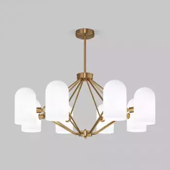 Люстра на штанге Eurosvet Bambola 60157/8 латунь