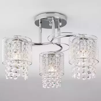 Люстра на штанге Eurosvet Bonnie 30137/3 хром