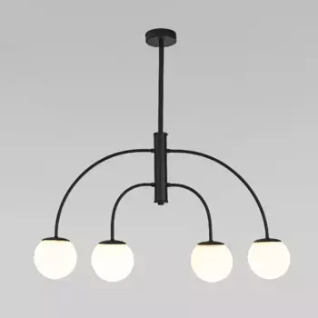 Люстра на штанге Eurosvet Cenacolo 30179/4 черный a069121