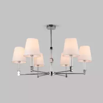 Люстра на штанге Eurosvet Conso 60145/6 хром Smart a061955