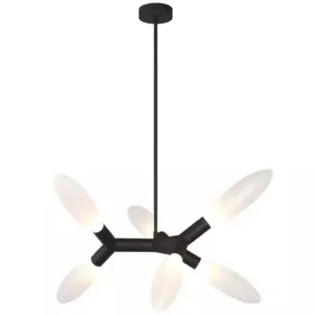 Люстра на штанге Eurosvet Covalent 30180/6 черный Smart a069153