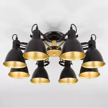 Люстра на штанге Eurosvet Denley 70112/8 черный