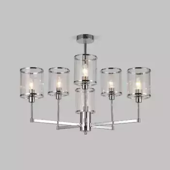 Люстра на штанге Eurosvet Inari 60144/6 хром Smart a061946