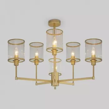 Люстра на штанге Eurosvet Inari 60144/6 золото