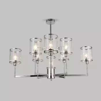 Люстра на штанге Eurosvet Inari 60144/8 хром Smart a061947