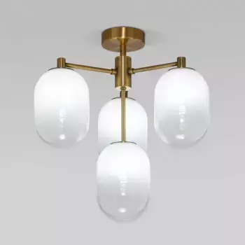 Люстра на штанге Eurosvet Loona 60161/4 латунь