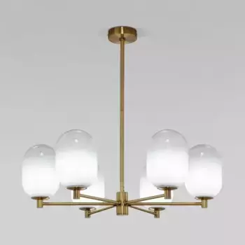 Люстра на штанге Eurosvet Loona 60161/6 латунь