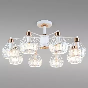 Люстра на штанге Eurosvet Lord 70075/8 белый