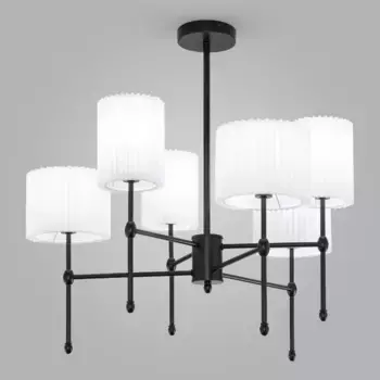 Люстра на штанге Eurosvet Notturno 60162/6 черный Smart a065662