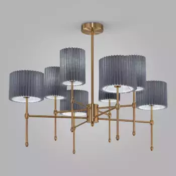 Люстра на штанге Eurosvet Notturno 60162/8 латунь Smart a065666