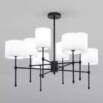 Люстра на штанге Eurosvet Notturno 60162/8 черный Smart a065663