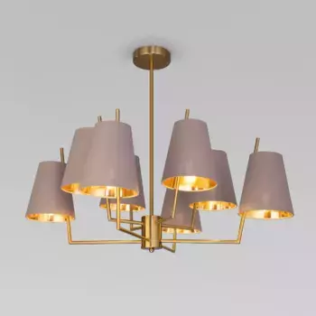 Люстра на штанге Eurosvet Topanga 60173/8 латунь Smart a069018