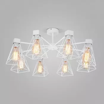 Люстра на штанге Eurosvet Trappola 70107/8 белый