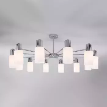 Люстра на штанге Eurosvet Vegga 70160/12 хром Smart a057112