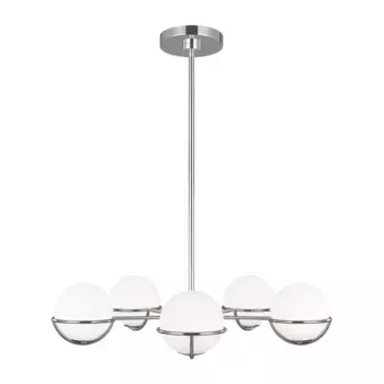 Люстра на штанге Feiss Apollo (fe) FE-APOLLO5-PN