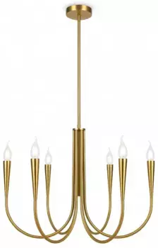 Люстра на штанге Freya Branches FR5253PL-06BS