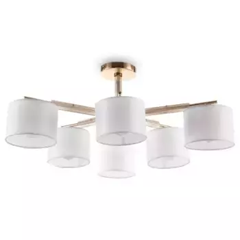 Люстра на штанге Freya Pipe FR5386CL-06G