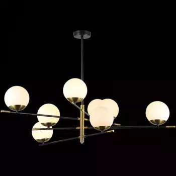 Люстра на штанге Illumico IL0063-8P-79 BK COP